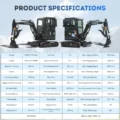 TYPHON-TERROR-X2-MAX-2.7-Ton-Mini-Excavator-Powerful-Yanmar-Engine
