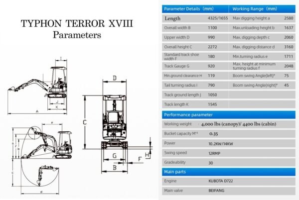 TYPHON-TERROR-XVIII-Prestige-2-Ton-Mini-Excavator-KUBOTA-Diesel-Engine-USA1-1.jpg TYPHON-TERROR-XVIII-Prestige-2-Ton-Mini-Excavator-KUBOTA-Diesel-Engine-USA1-1.jpg