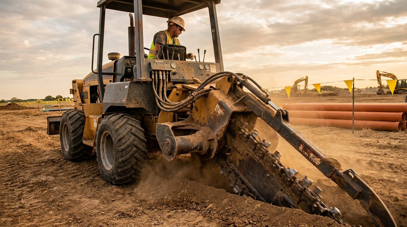 Ride On Trencher