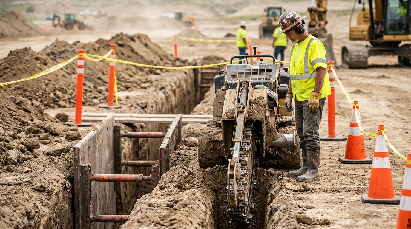 Trenching PPE safety
