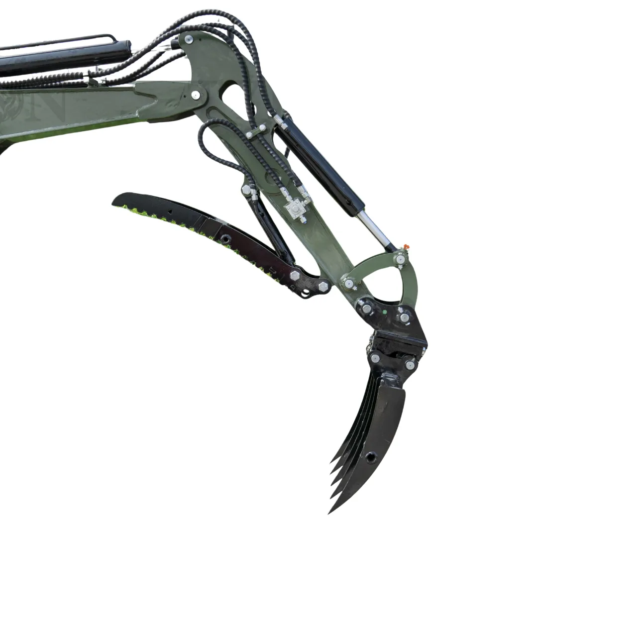 Mini Excavator Rake Compact Attachment General for for TERROR XXV and other 2.1-3 Ton Mini Excavators USA – image 2
