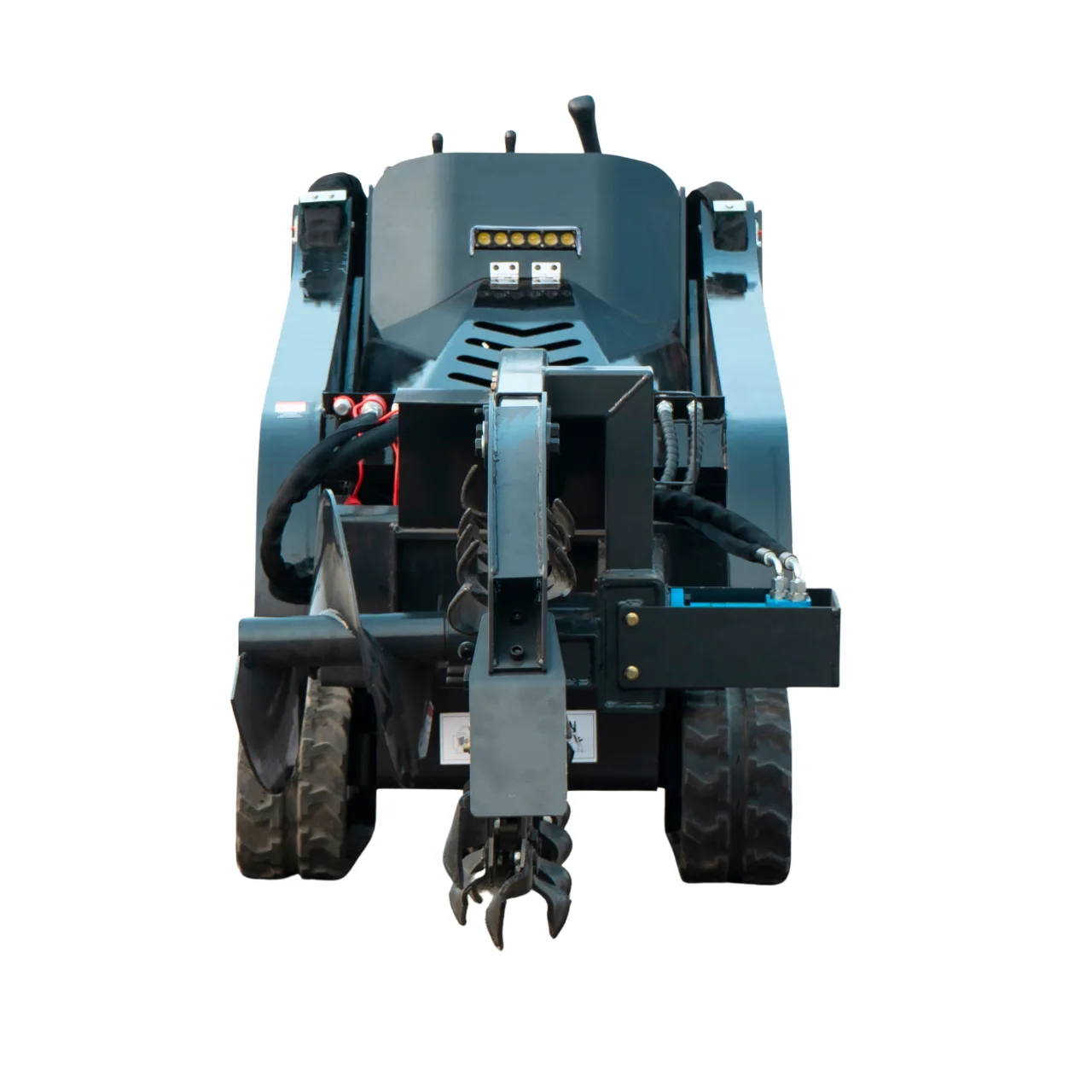 800mm Hydraulic Chain Trencher Attachment for TYPHON STOMP X1300 & STOMP 509 Mini Skid Steers – image 2