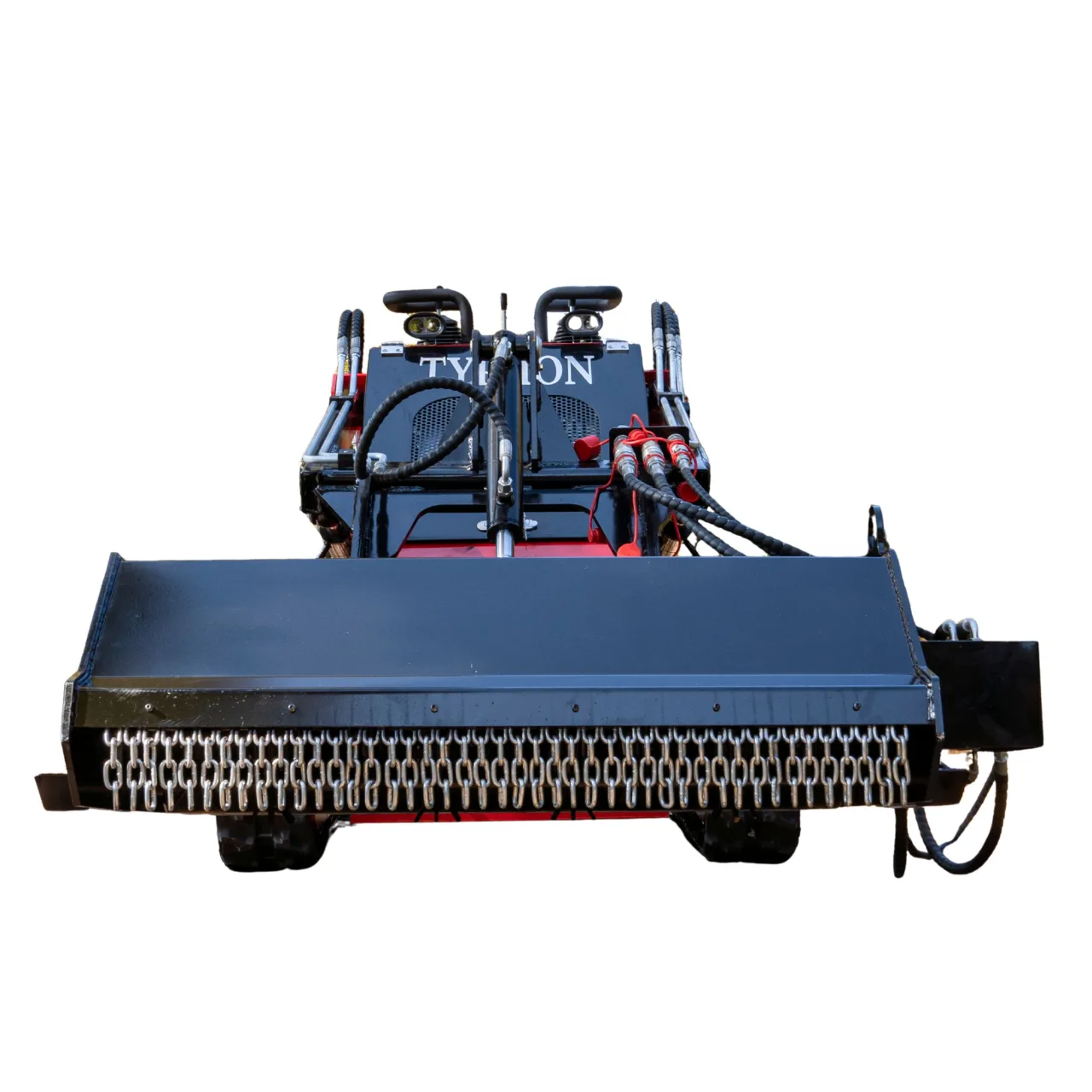 1450mm Heavy Duty Flail Mower Attachment 19 Teeth for TYPHON Mini Skid Steer – image 2
