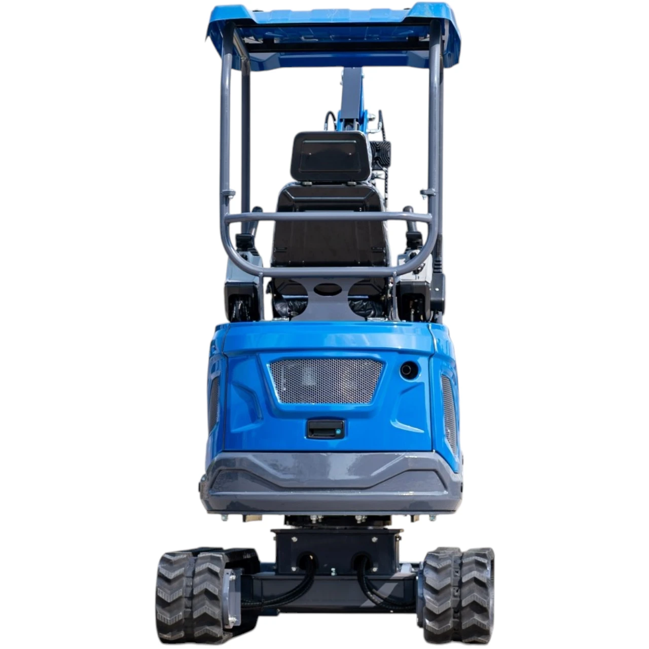 TYPHON TERROR XIX STORM Mini Excavator – 4000lbs Trench Digger with Boom Swing, Canopy, Retractable Tracks – image 3