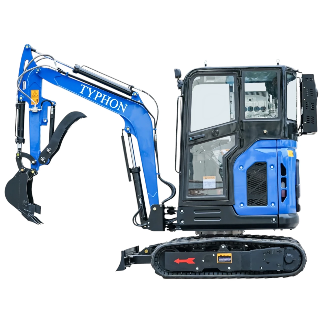 TYPHON TERROR X2 Mini Excavator 2.7 Ton EPA Diesel Kubota V1505 Engine USA – image 3