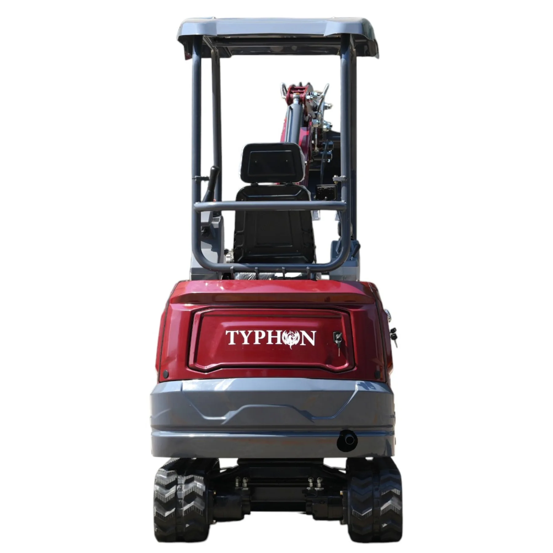 TYPHON TERROR XVII PRO 3800 lbs Mini Excavator Kubota Diesel, Hydraulic Thumb, Dozer Blade & Boom Swing – image 4