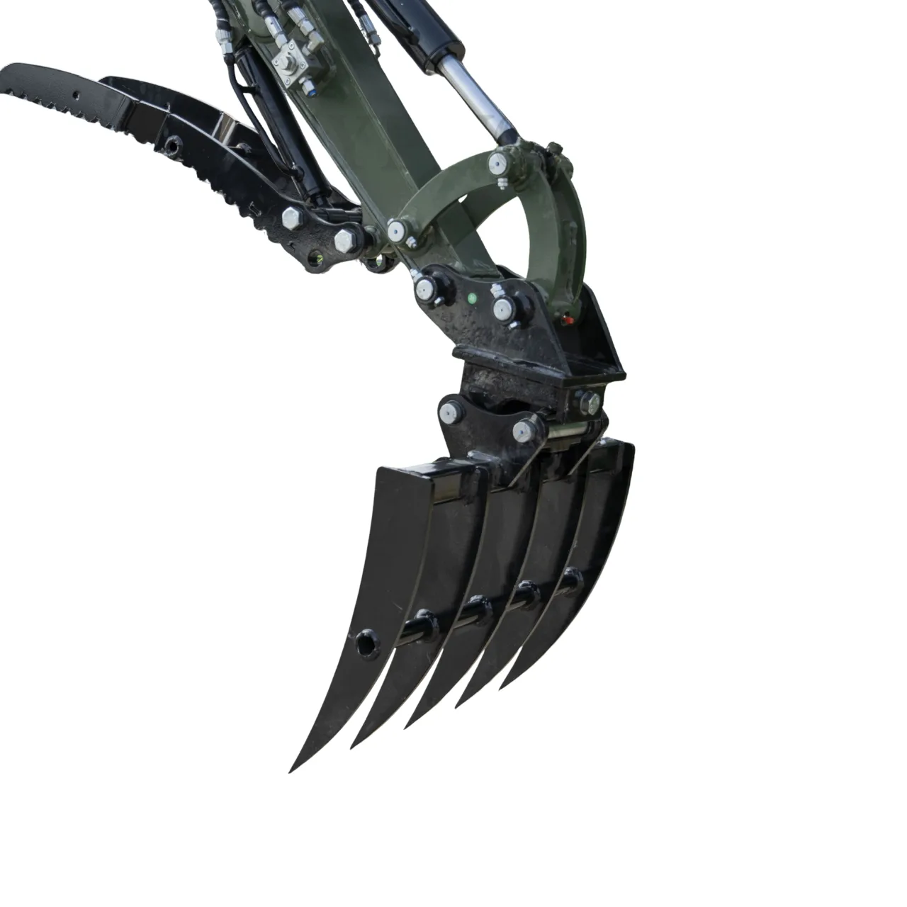 Mini Excavator Rake Compact Attachment General for for TERROR XXV and other 2.1-3 Ton Mini Excavators USA – image 4