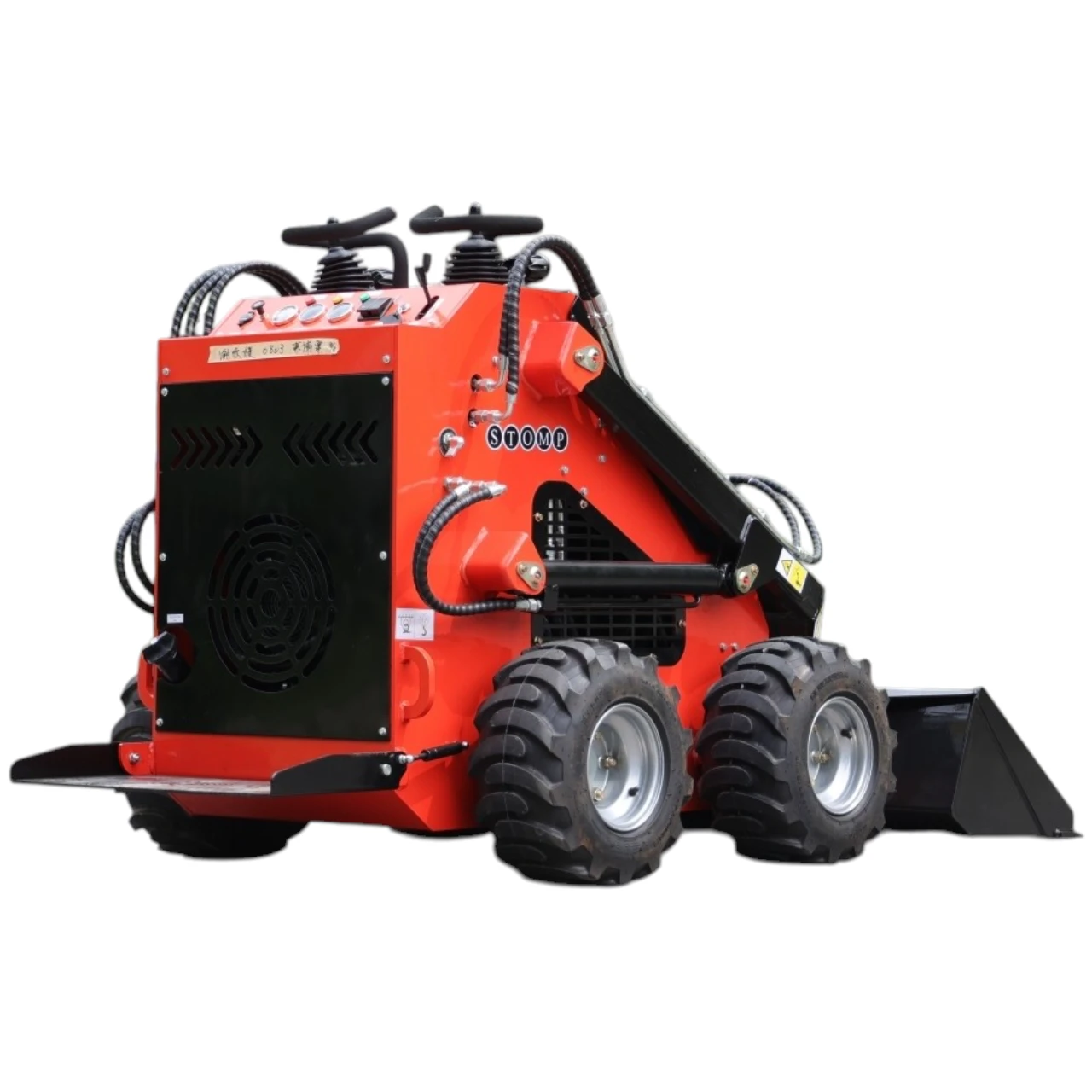 Brand New TYPHON STOMP 1,800lbs Mini Skid Steer 23.5HP Wheel Gas EPA B & S Engine USA – image 4