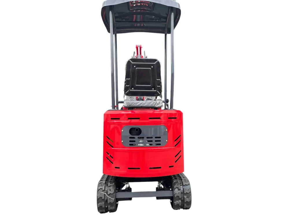 TYPHON TERROR ONE STORM 1 Ton Mini Excavator Trench Digger with Hydraulic Oil Cooler Canopy & Wide Bucket Ideal for Garden, Farm, Park & Road Work Digging, Drilling, Bull-Dozing – image 5