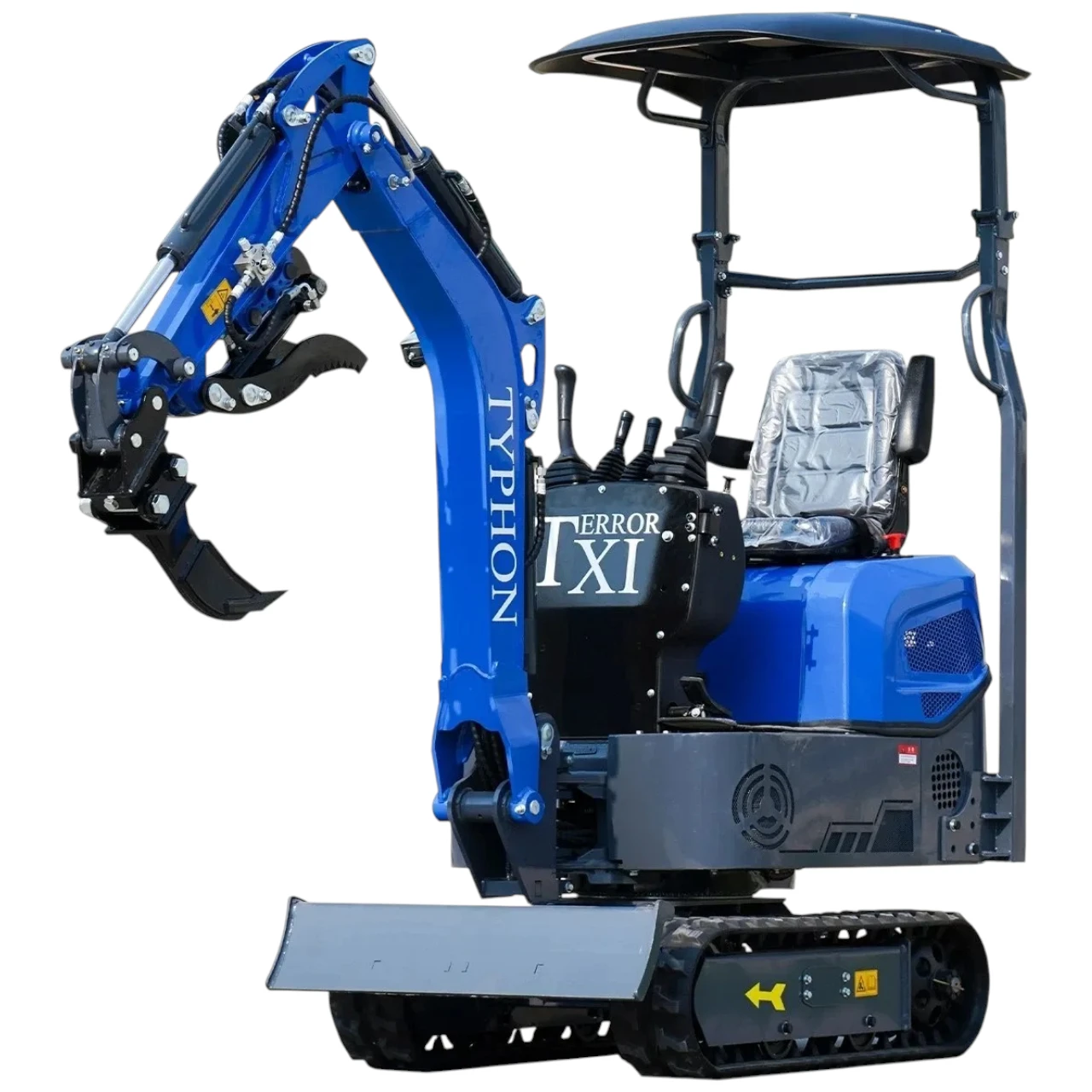 TERROR XI Mini Excavator Digger 13.5hp Gas B&S EPA Engine with 13 Attachments – image 5