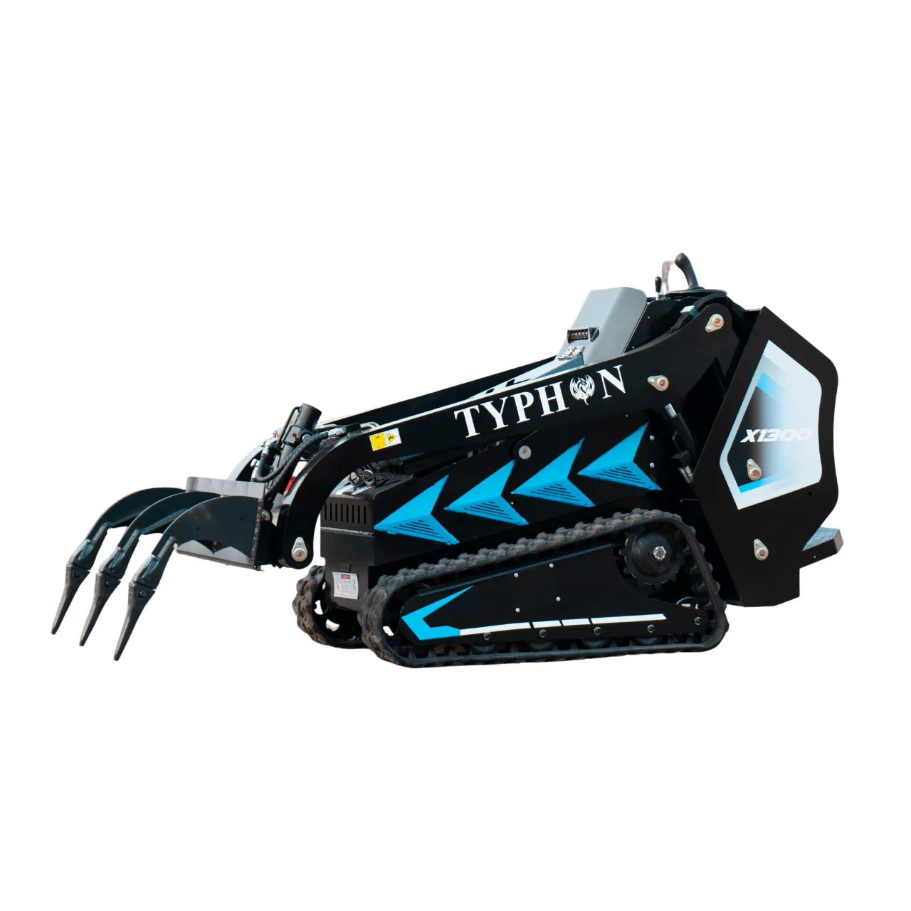 NEW TYPHON STOMP X1300 & STOMP 509 Mini Skid Steer Ripper Attachment 3 Tooth – image 5