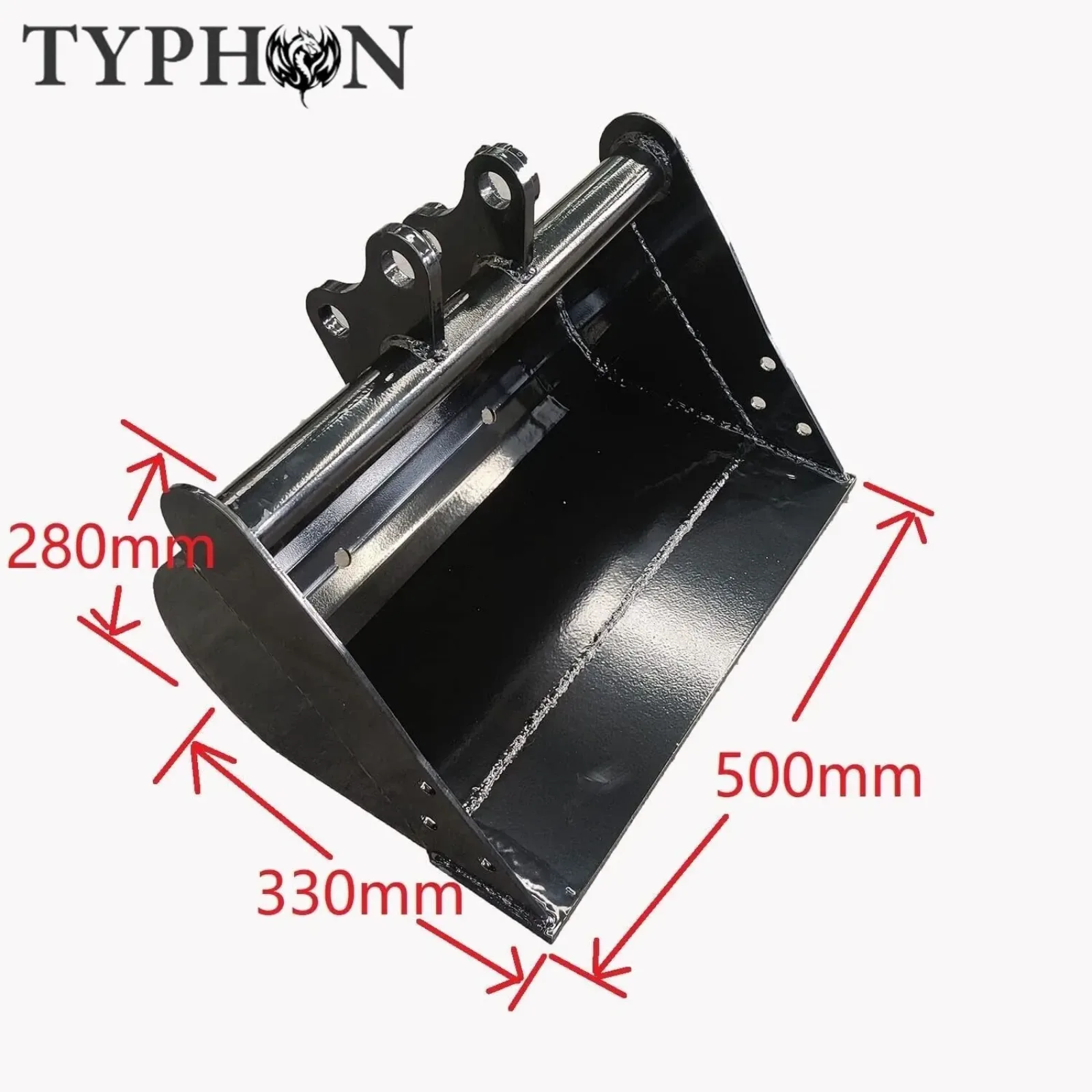 10-in-1 Mini Excavator Attachment Bundle Essential Tools Combo Kit for Worksites – image 12