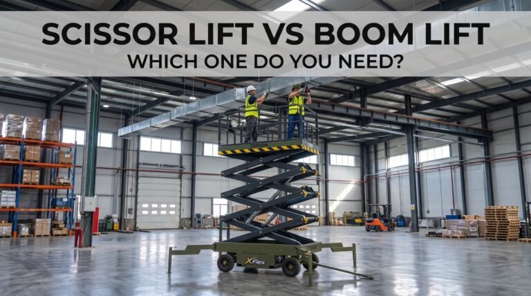 Scissor Lift vs. Boom Lift: Which One Do You Need?