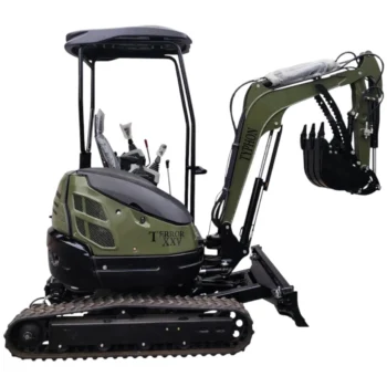TYPHON TERROR XXV 2.5 Ton Mini Excavator KUBOTA Diesel Engine USA