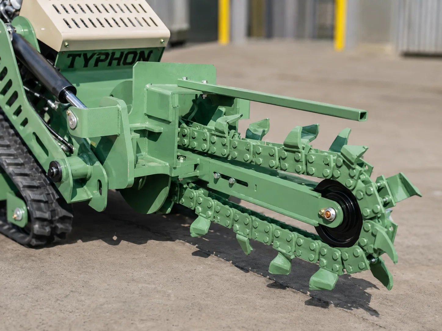 GroundRipper GRX1 depth adjustment system