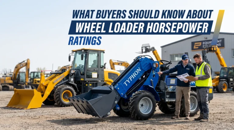 What Buyers Should Know About Wheel Loader Horsepower Ratings