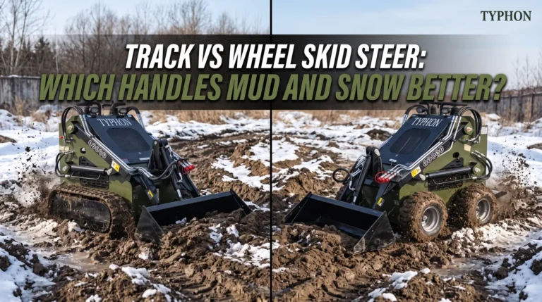 Track vs Wheel Skid Steer: Which Handles Mud and Snow Better?