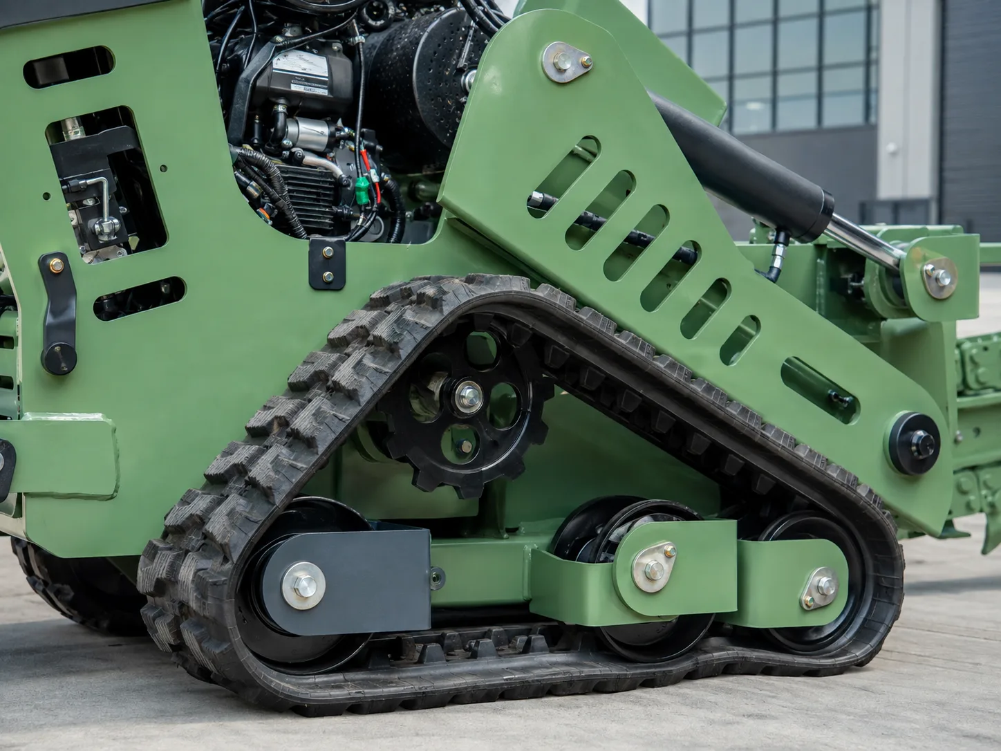 GroundRipper GRX1 rubber track system