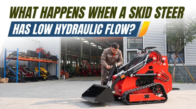 What Happens When a Skid Steer Has Low Hydraulic Flow?